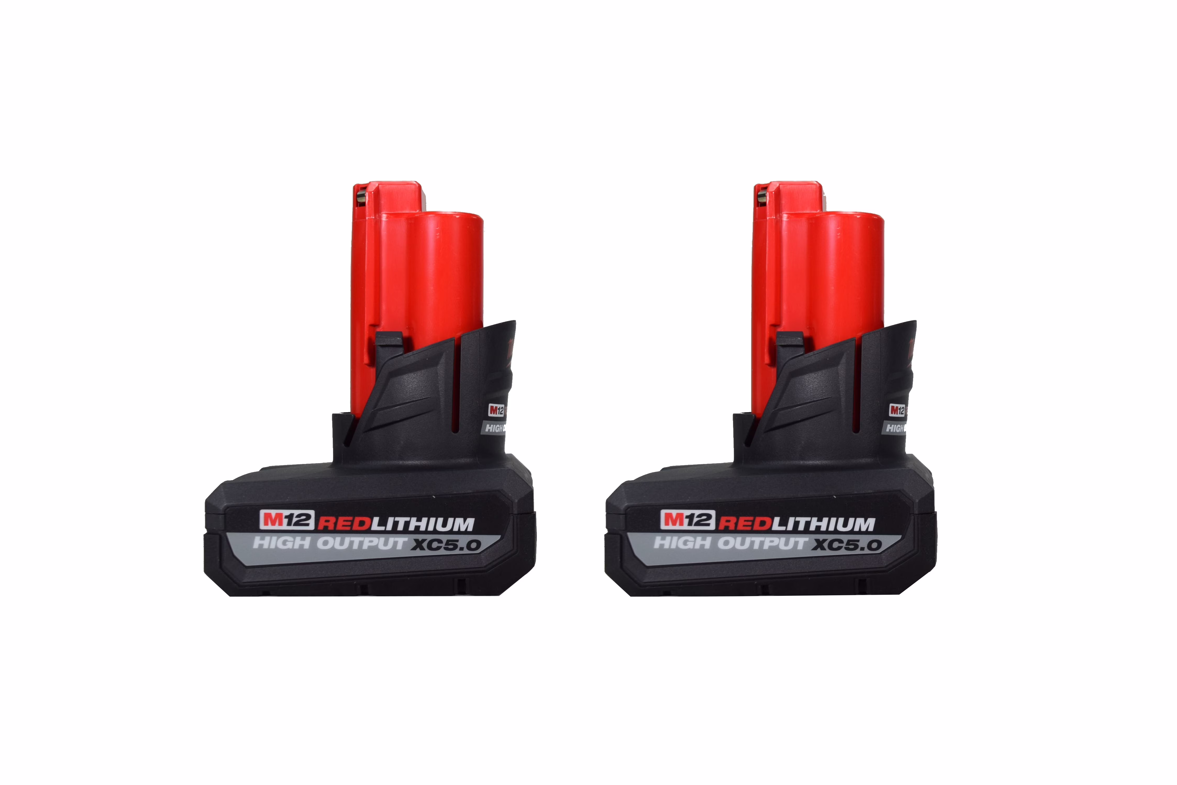 Milwaukee M12 5Ah High Output Battery 2 Pack