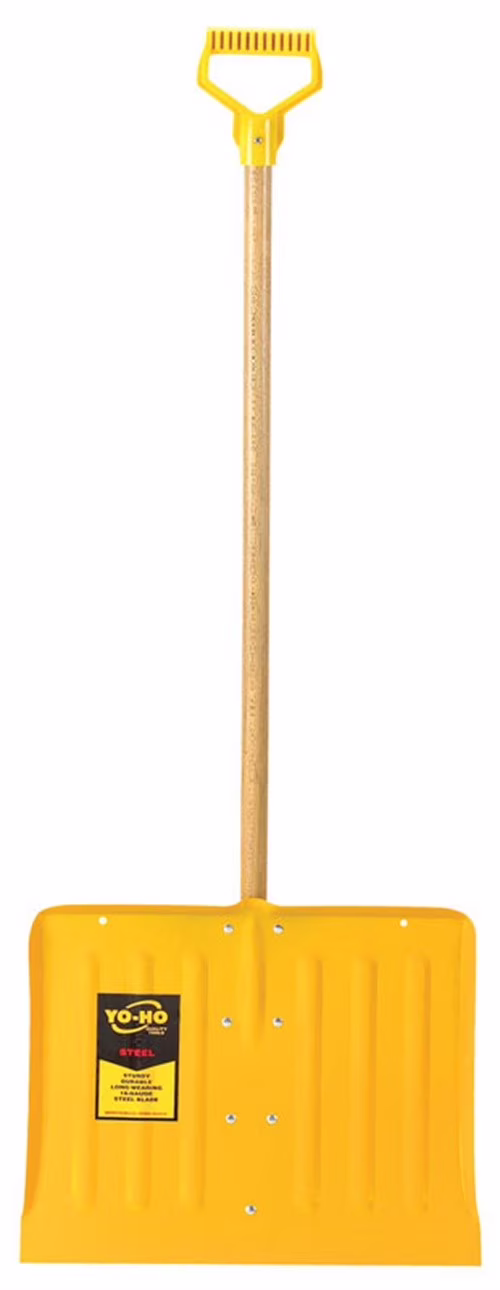 Yeoman Snow Shovel 18" Steel Case of 6