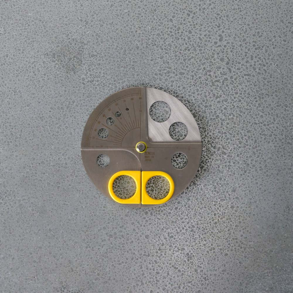 Ciseaux Cercle - Jaune