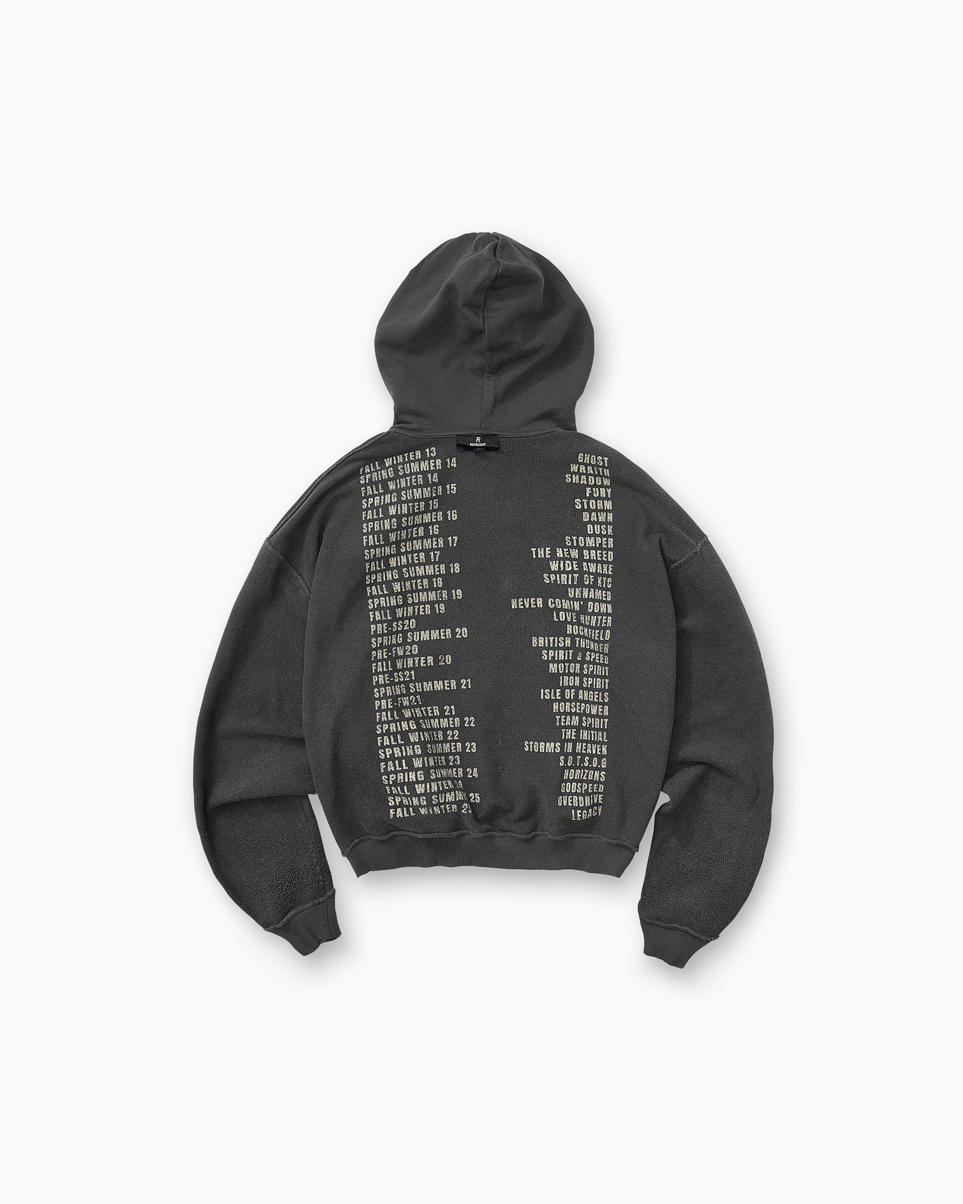 Reversible Living Legacy Tour Hoodie - Sun Fade Grey