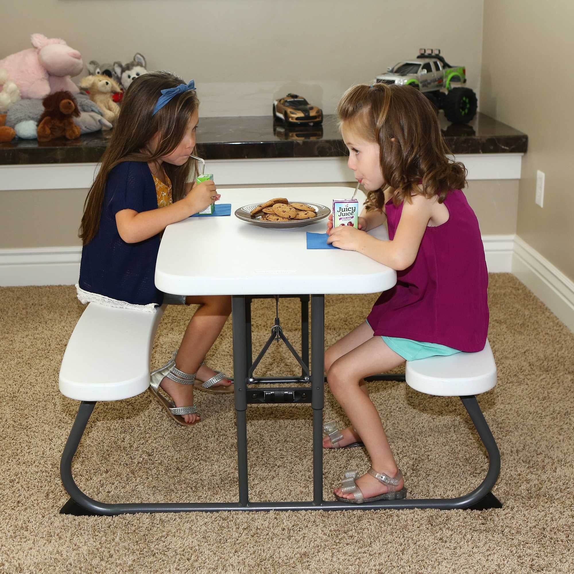 Lifetime Children's Picnic Table , White Granite (60239) - Image 28