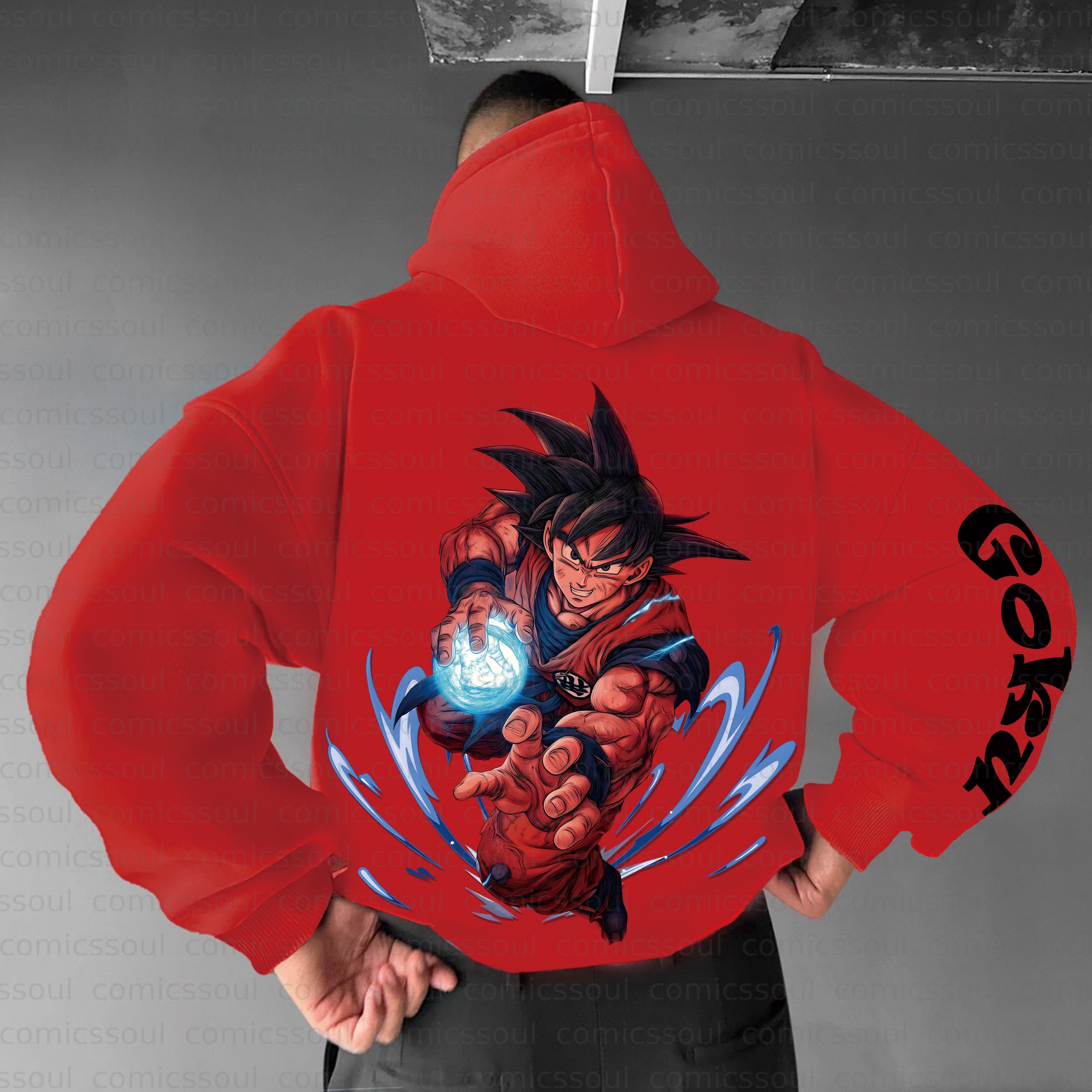 Unisex Anime Graphic Streetwear Vintage Hoodie
