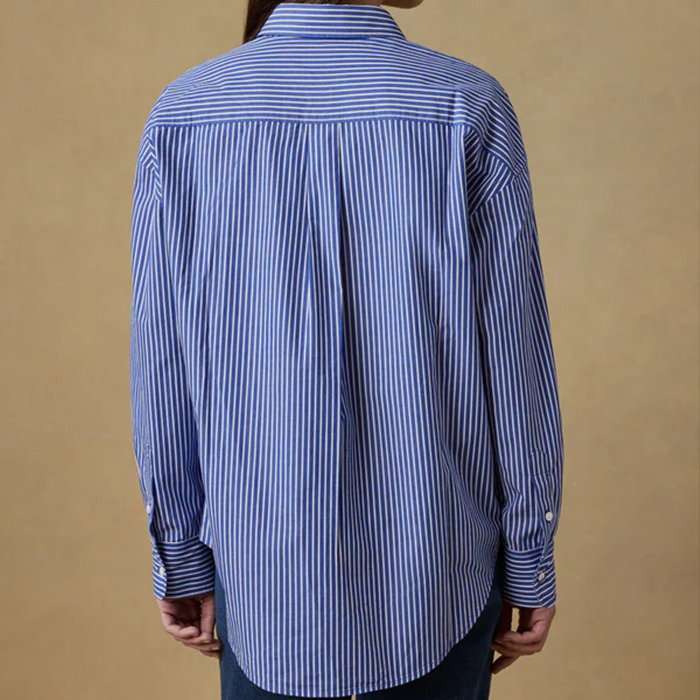 Faherty - Chemise Coastal en popeline - Rayures