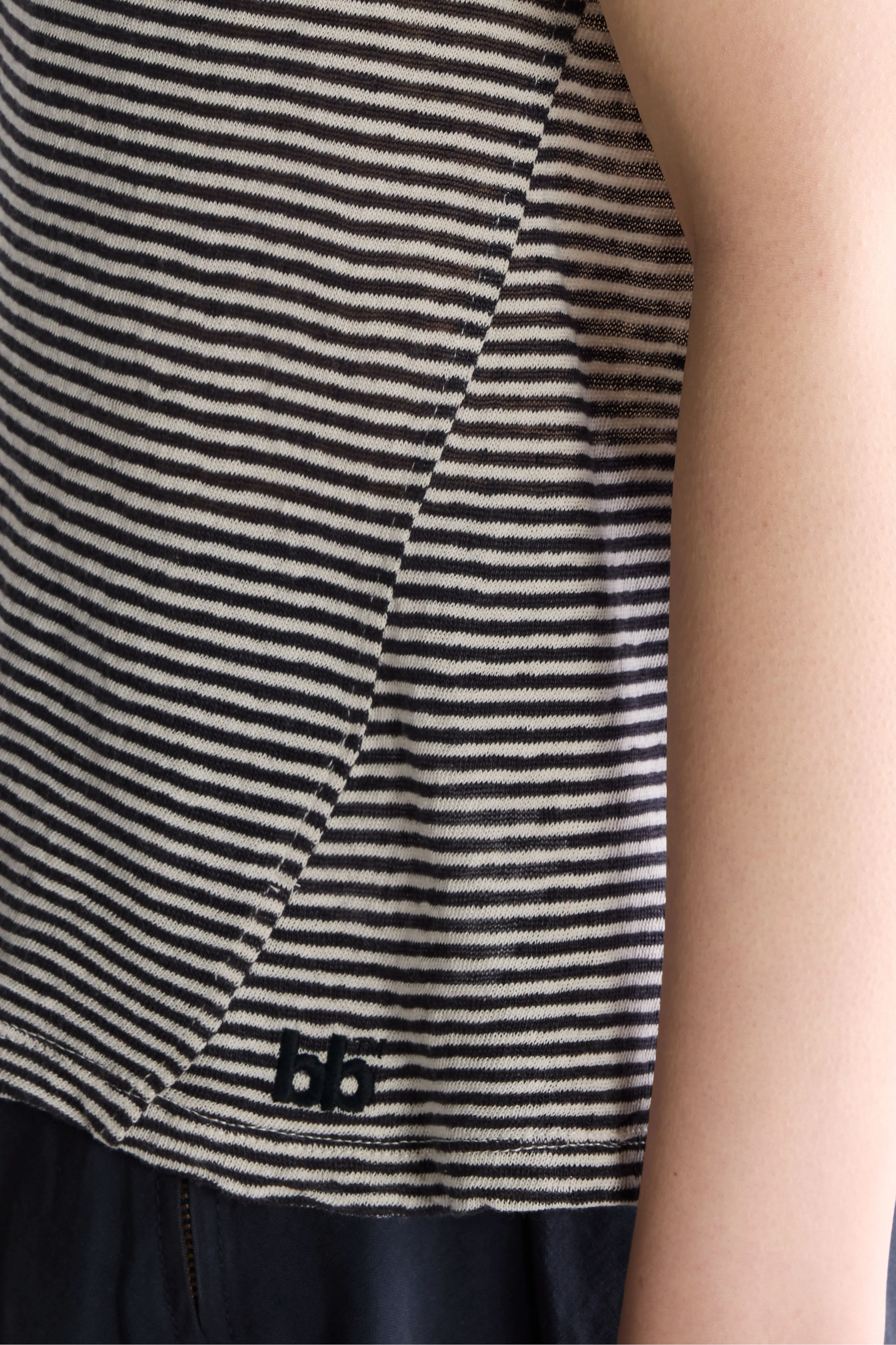 Bellerose Vlyn crewneck t-shirt  (261 / W / STRIPE A)