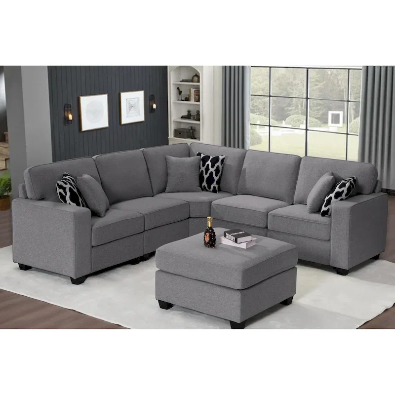 Versatile Reversible Sectional Sofa with Flexible Configuration