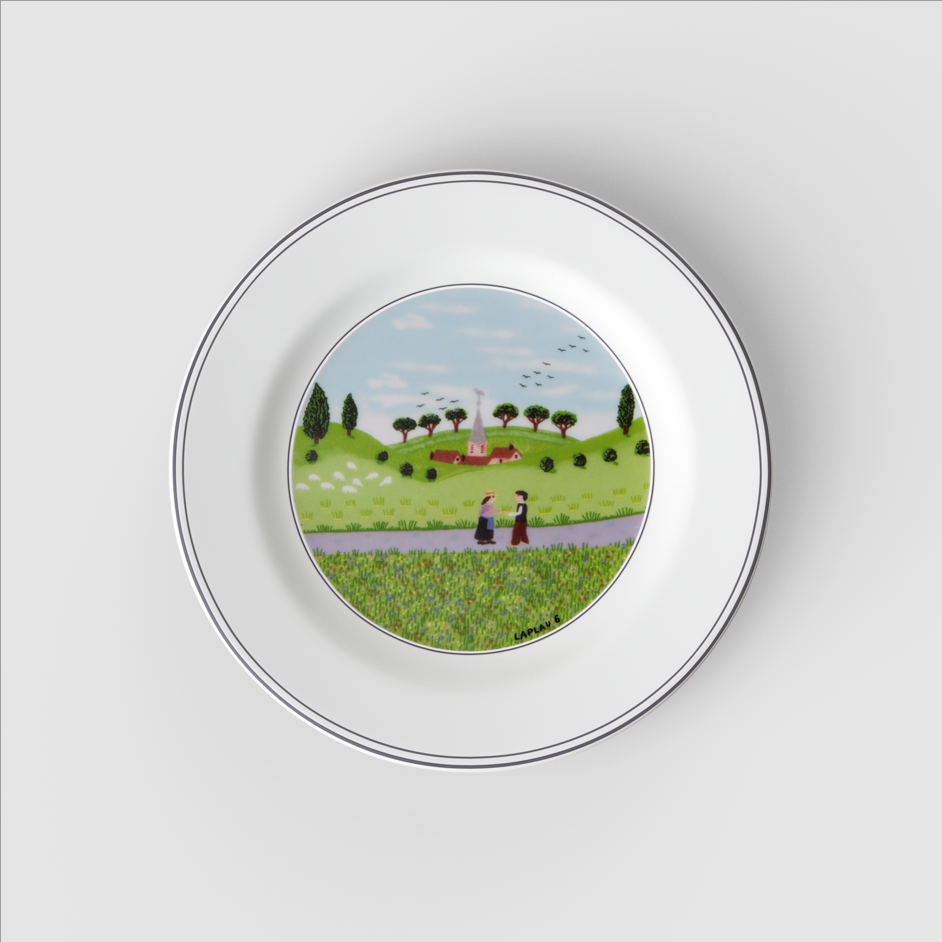 Villeroy & Boch Design Naif Appetizer/ Bread Plate