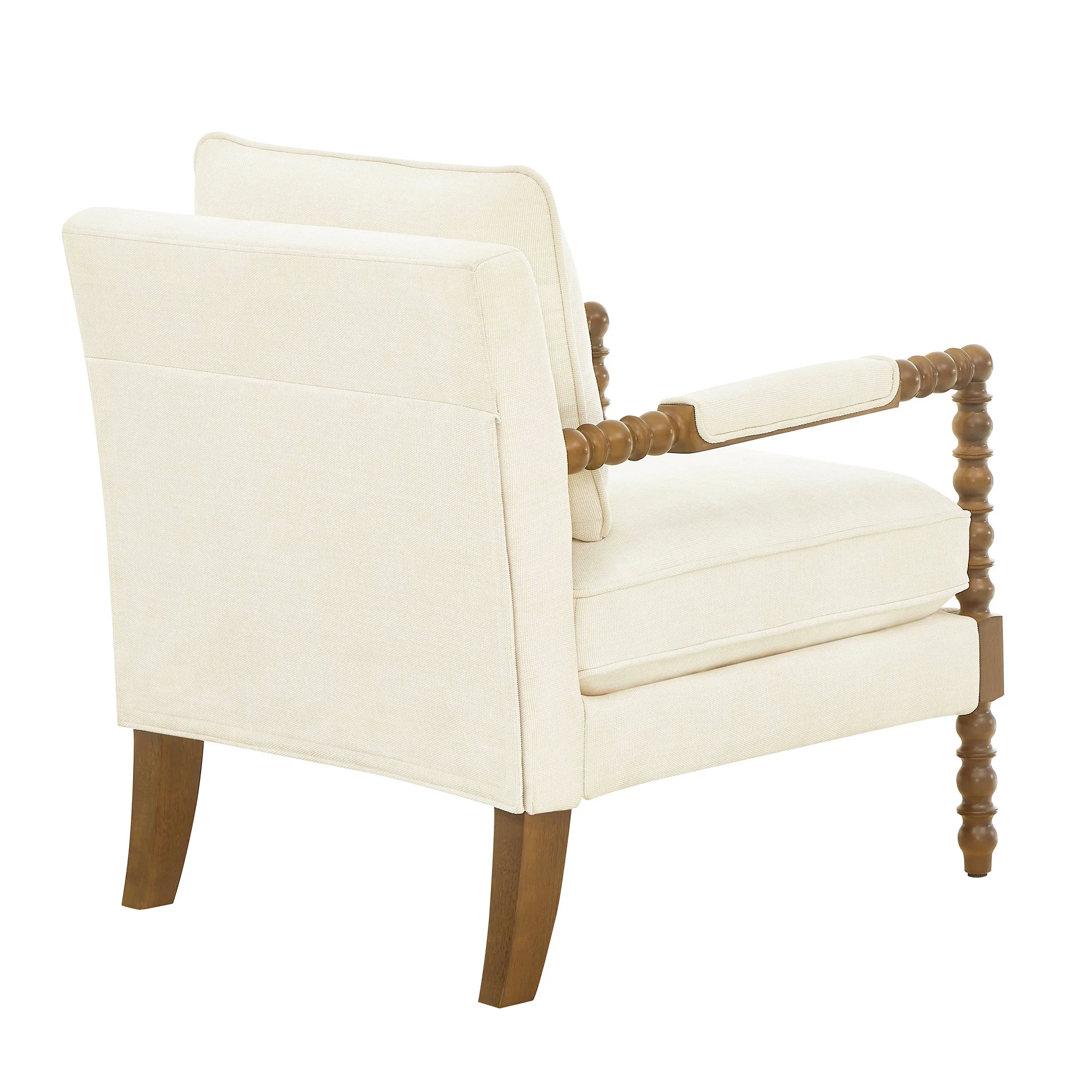 Pioneer Woman Harper Spindle Accent Chair, Jade Fabric Upholstery - Image 24