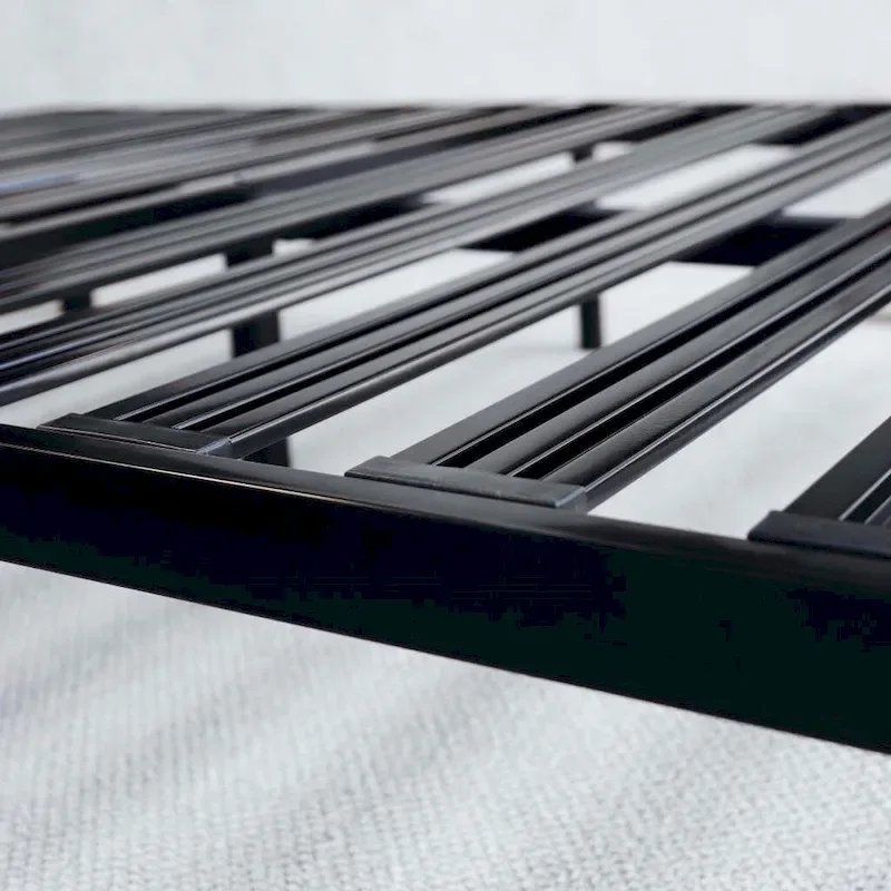 Sturdy King Metal Platform Bed Frame with Durable Slats