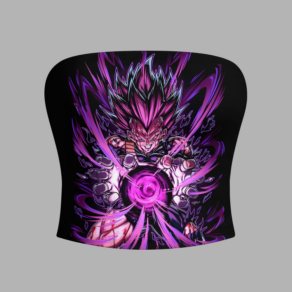 DRAGON BALL Strapless Top  & Elasticated Trousers Two-Piece Set