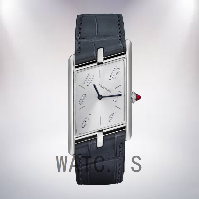 Cartier Tank Asymetrique Men's 26mm WGTA0042 Silver-tone Quartz