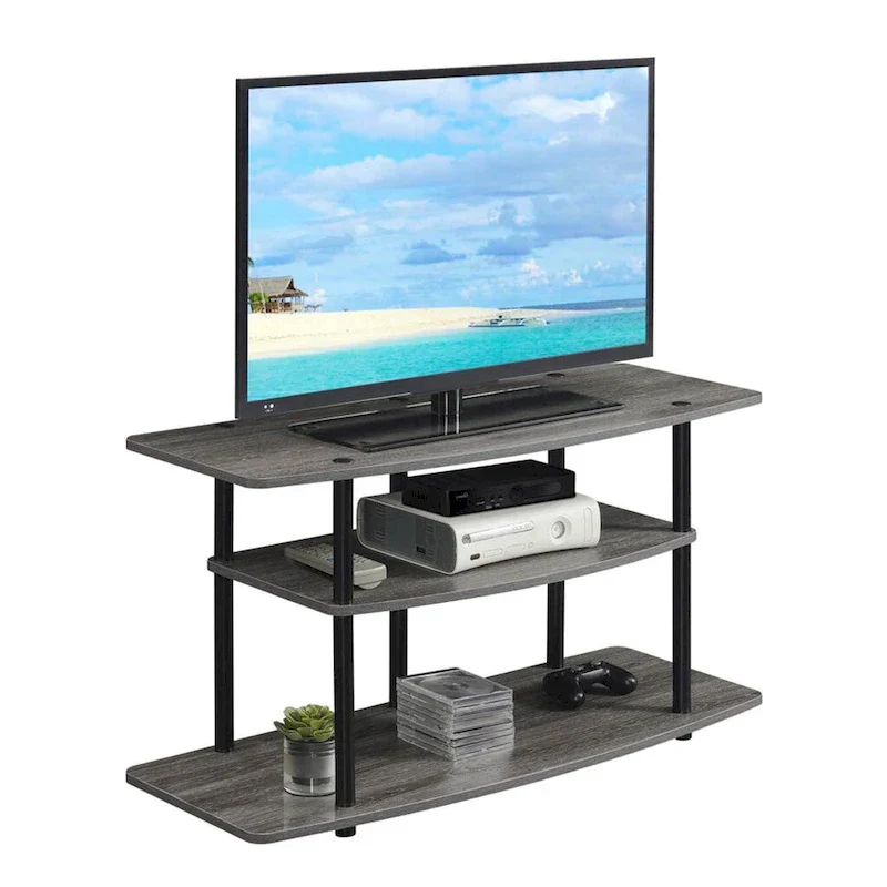Convenience Concepts Designs2Go Tool-Free 3-Tier Wide TV Stand
