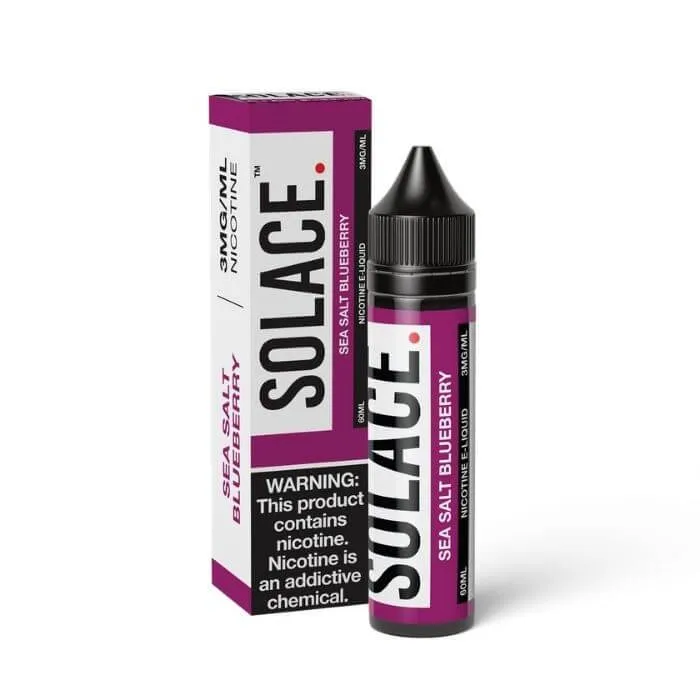 elfbar nachfüll pod läuft aus Sea Salt Blueberry E-Liquid by Solace