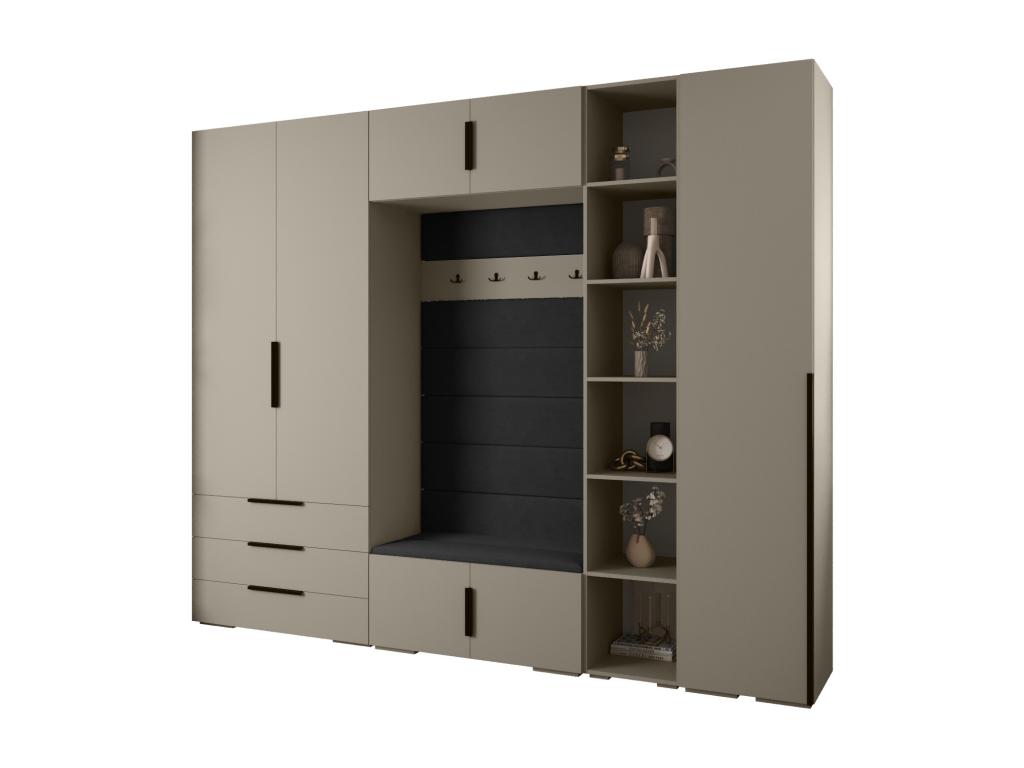 Hominor 1 armario con puertas batientes 236 - 7/290/47