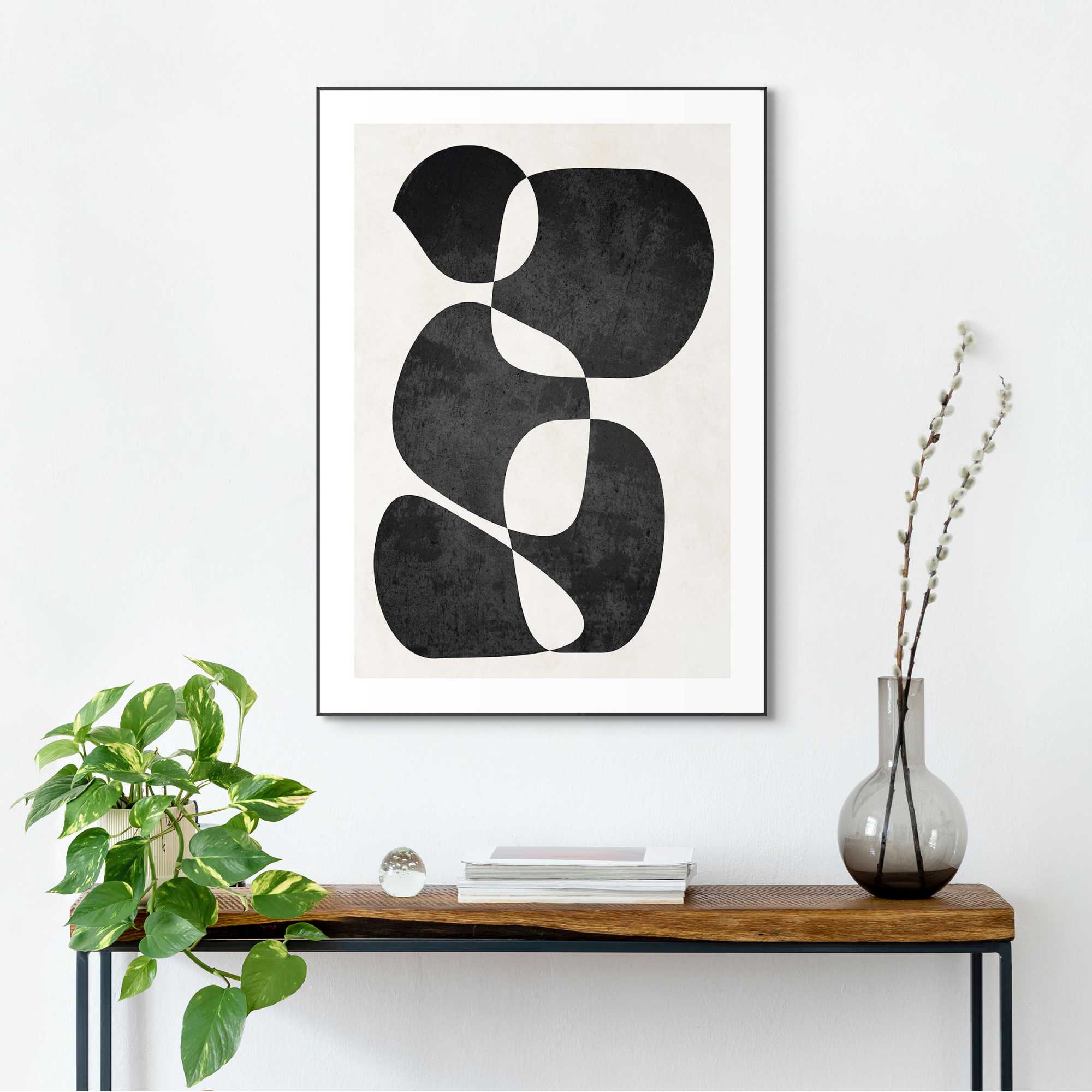 Reinders - Imagination - Schilderij 70x50cm Zwart