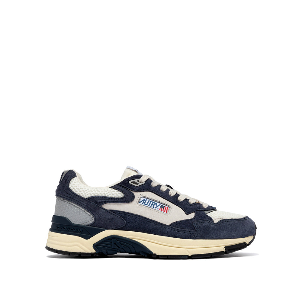Autry - Baskets Hyperway Low Man Sa06 - Blanc Marine Daim