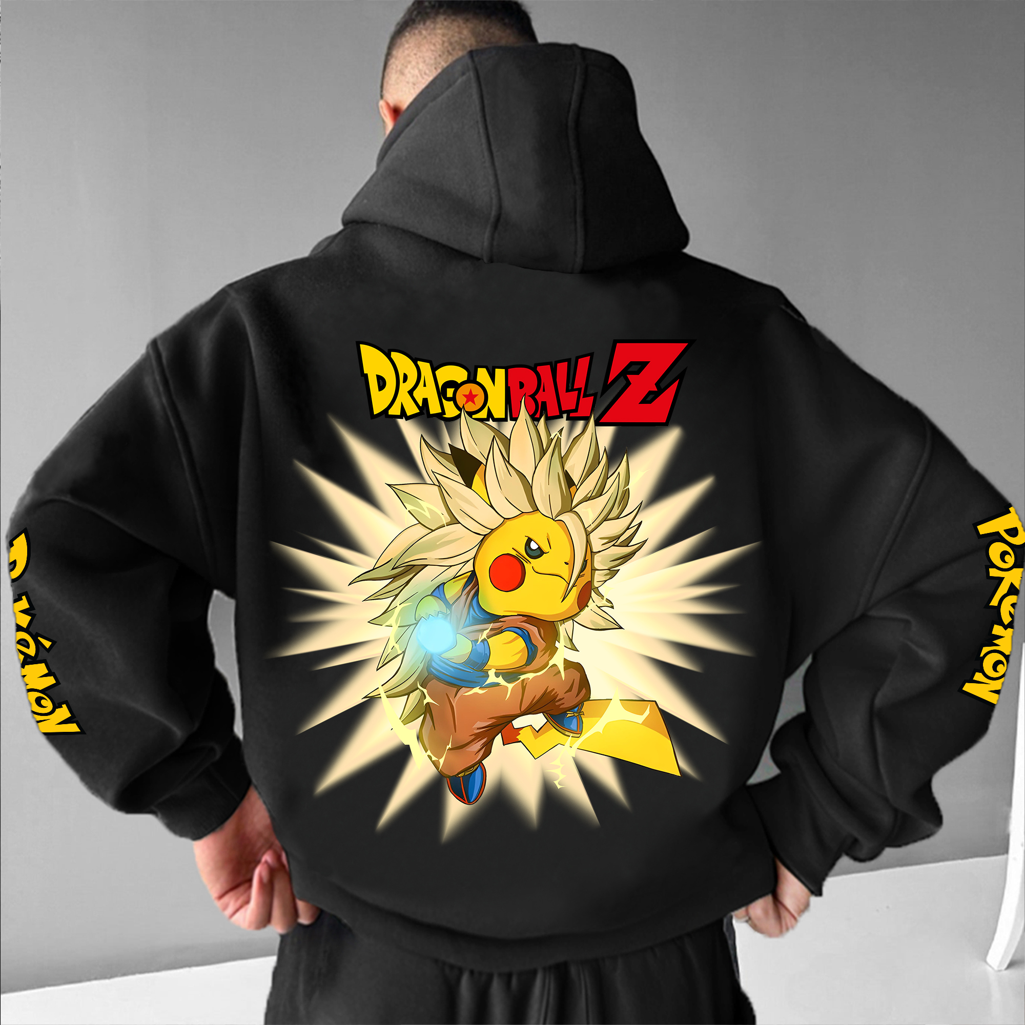 Unisex Vintage Hoodie丨Pikachu X Comicssoul