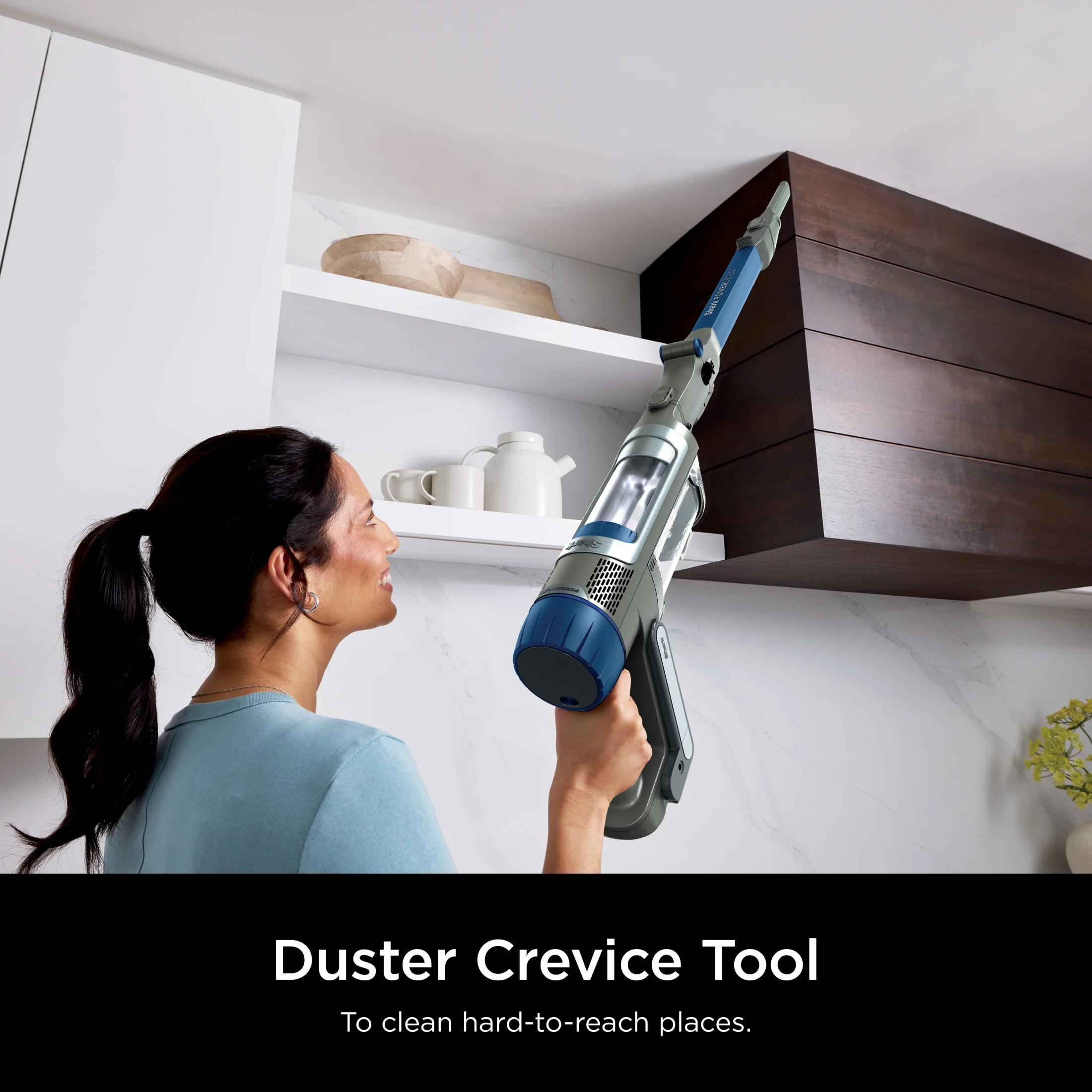 Shark PowerDetect Cordless Stick Vacuum, Multi-Surface, with DuoClean Detect Nozzle and MultiFLEX Wand, Up to 60 Mins Runtime, IP1250 Blue - Image 9