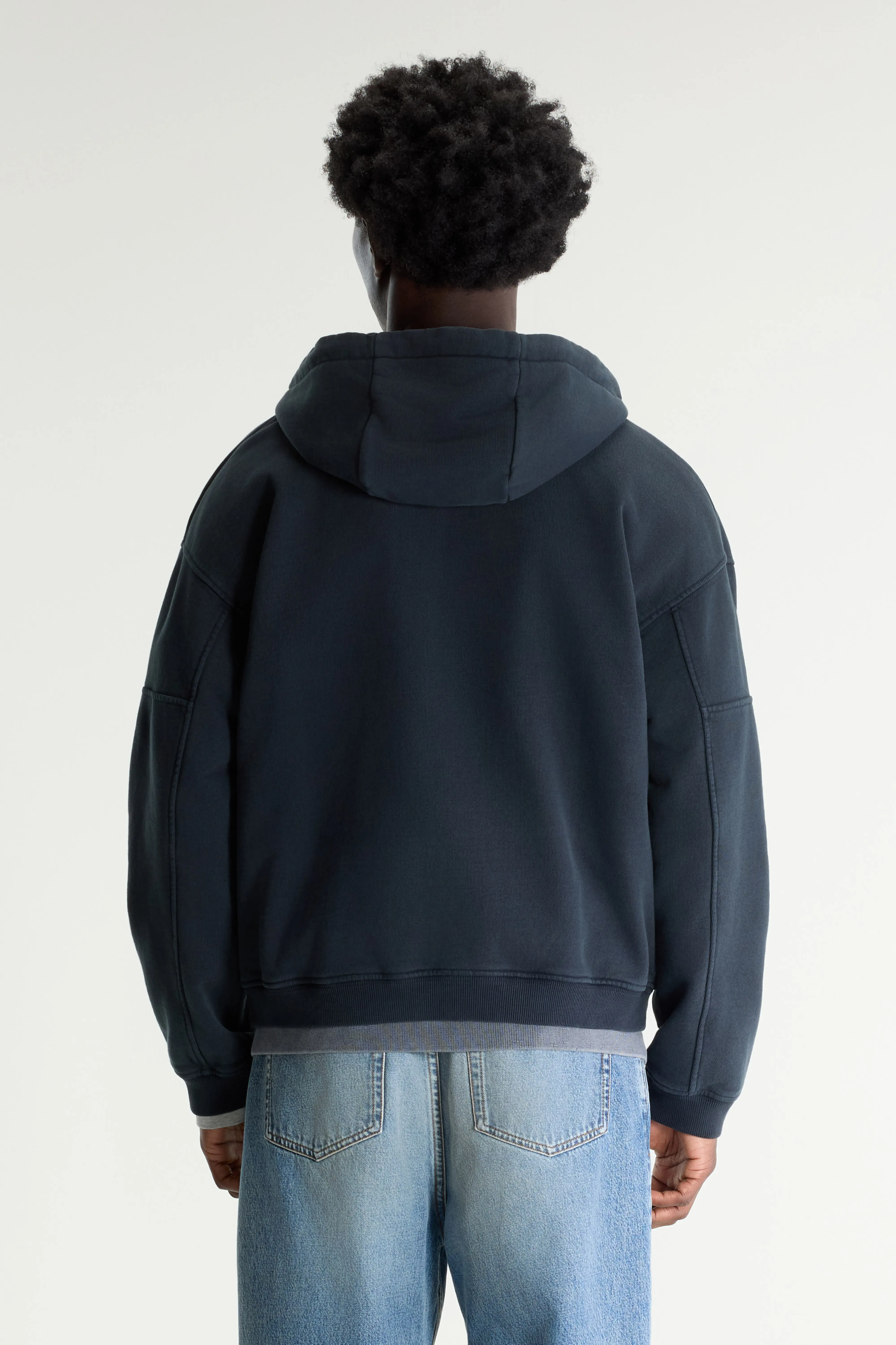 Bellerose Falkop hoodie (261 / M / DARK NAVY)