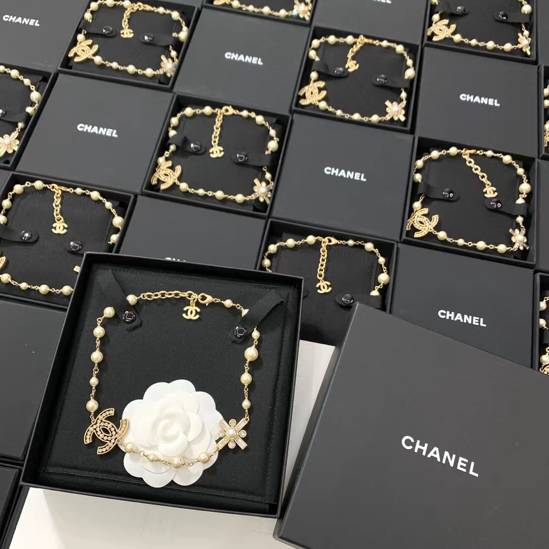 Chanel Luxury Prom Pearl Necklace - Original Replica Club