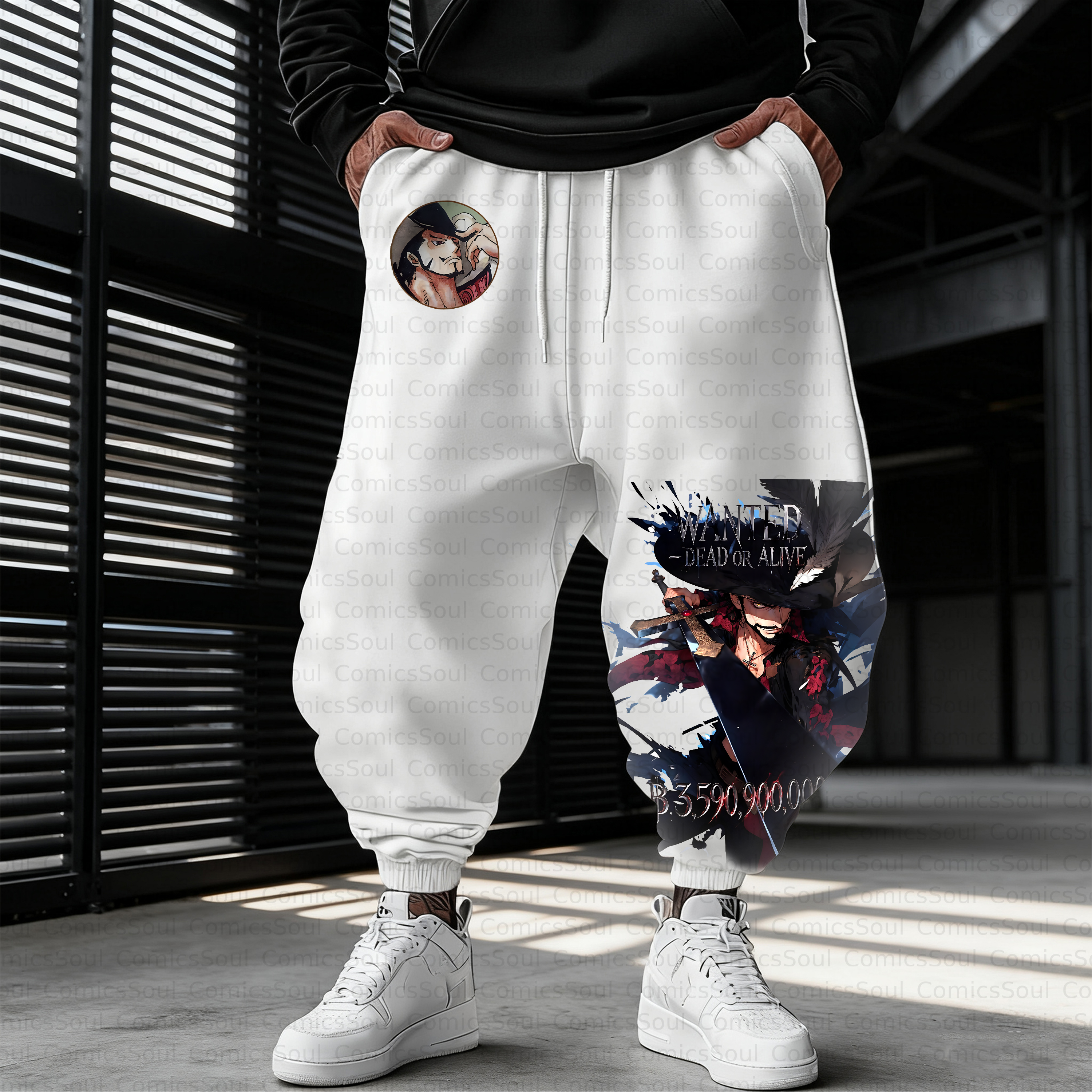 Unisex Casual Anime Streetwear Pant