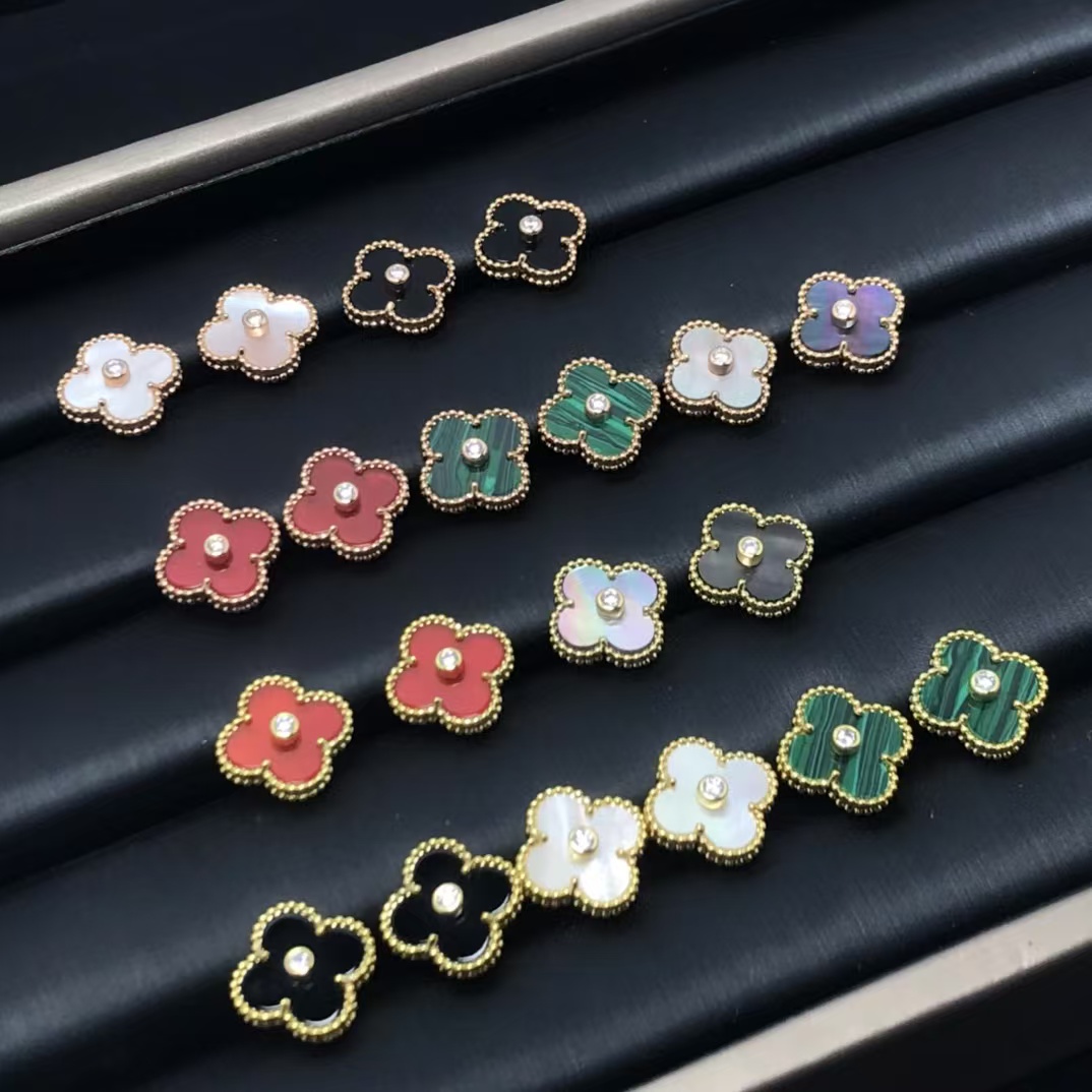 VCA Vintage Alhambra Earrings - Original Replica Club