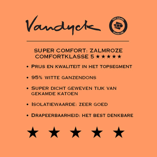 Vandyck Excellent 650 Winterdekbed 140 x 220 cm