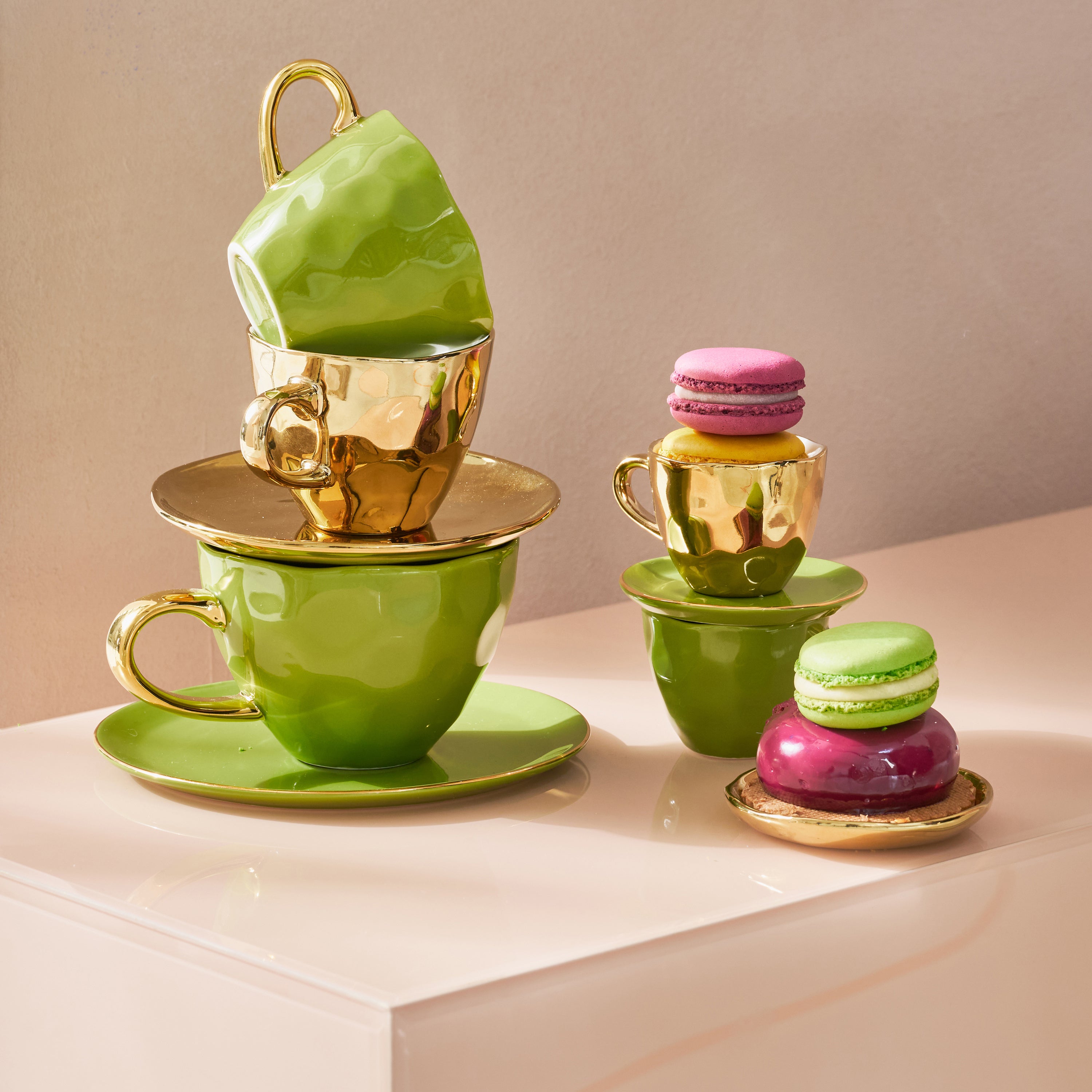 Urban Nature Culture Good Morning Gebaksbord - Ever Green Sprig - 4 st