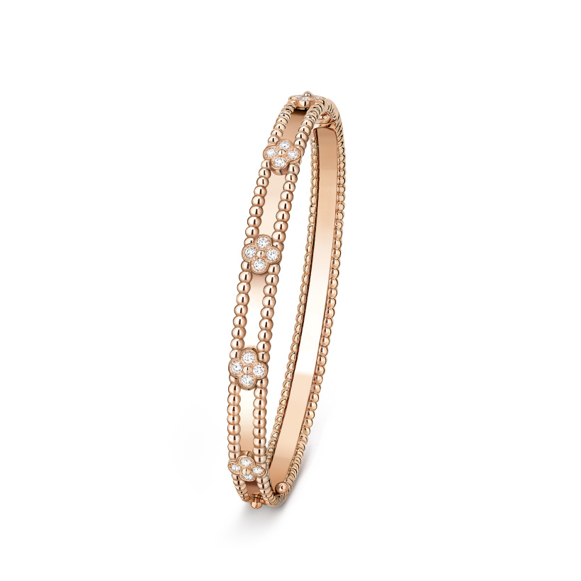 Replicate Perlée sweet clovers bracelet, medium model(1:1 replica) - Original Replica Club