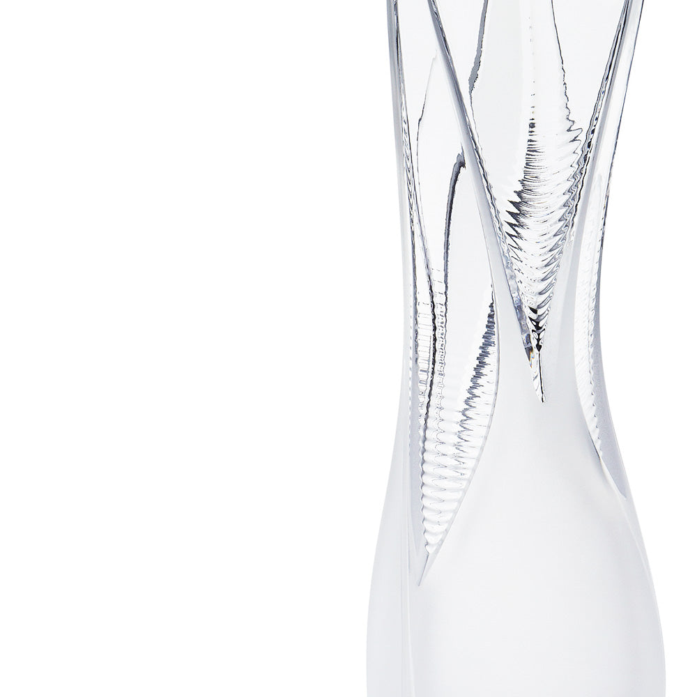 VASE VISIO ZAHA HADID & LALIQUE 2014 - CRISTAL INCOLORE