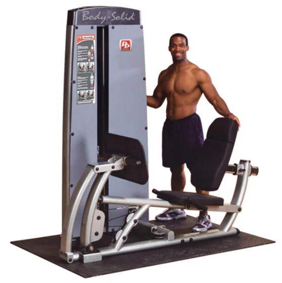 Body-Solid Pro Dual Leg & Calf Press Machine, 210 lb Weight Stack - DCLP-SF Body-Solid Pro Dual Leg & Calf Press Machine, 210 lb Weight Stack - DCLP-SF