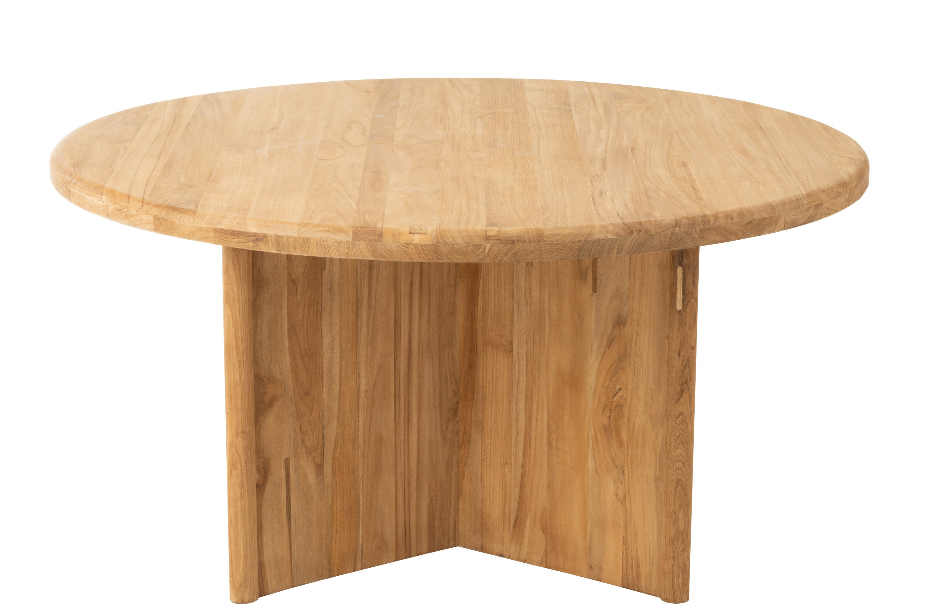 J-Line tafel Rond - hout - naturel