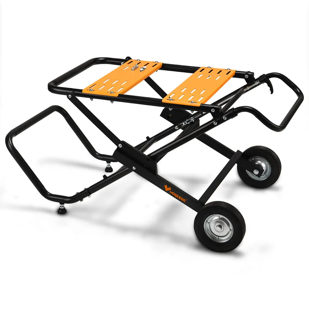 WORKESS Portable Table Saw Stand. 330 Lbs Load Capacity