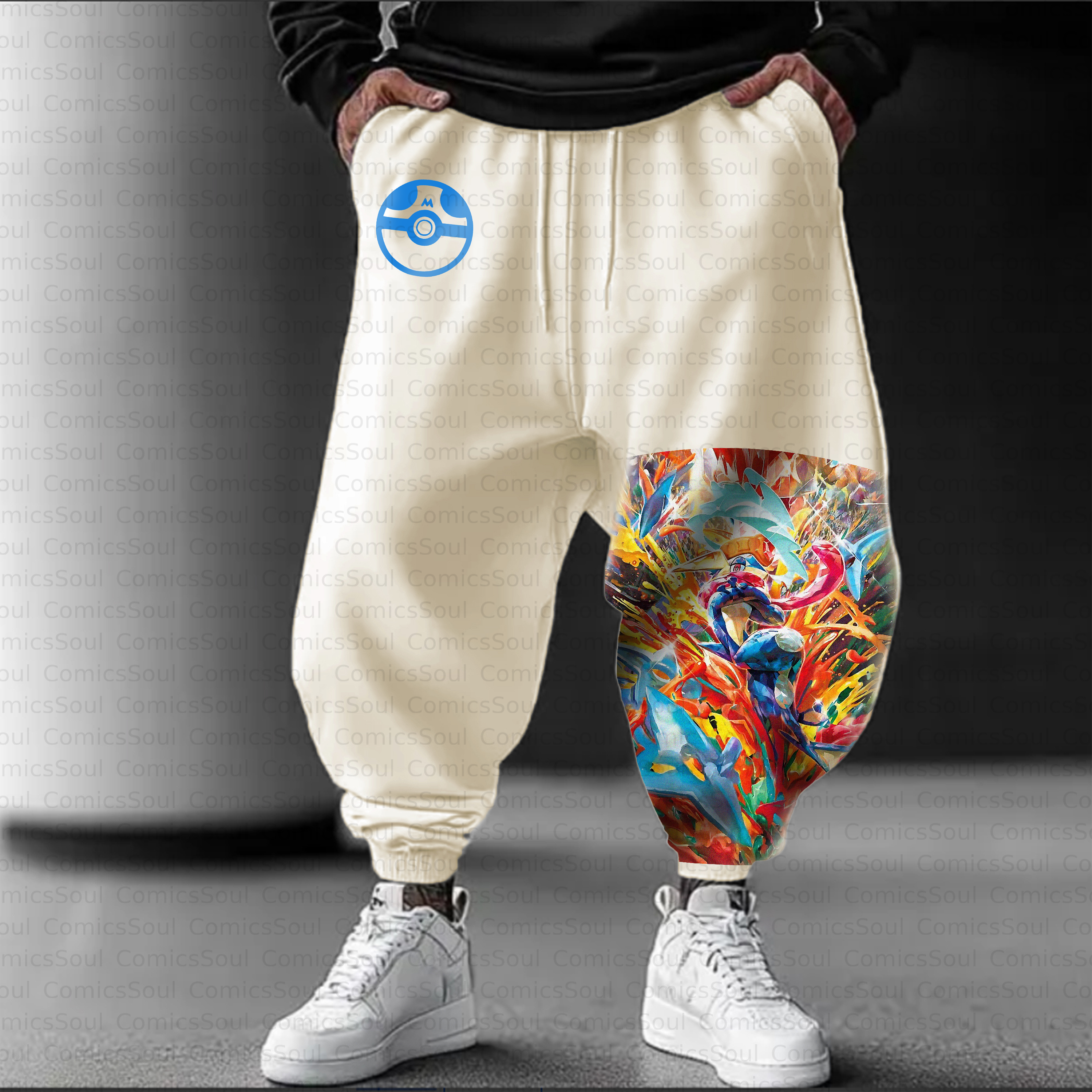 Unisex Casual Anime Streetwear Pant