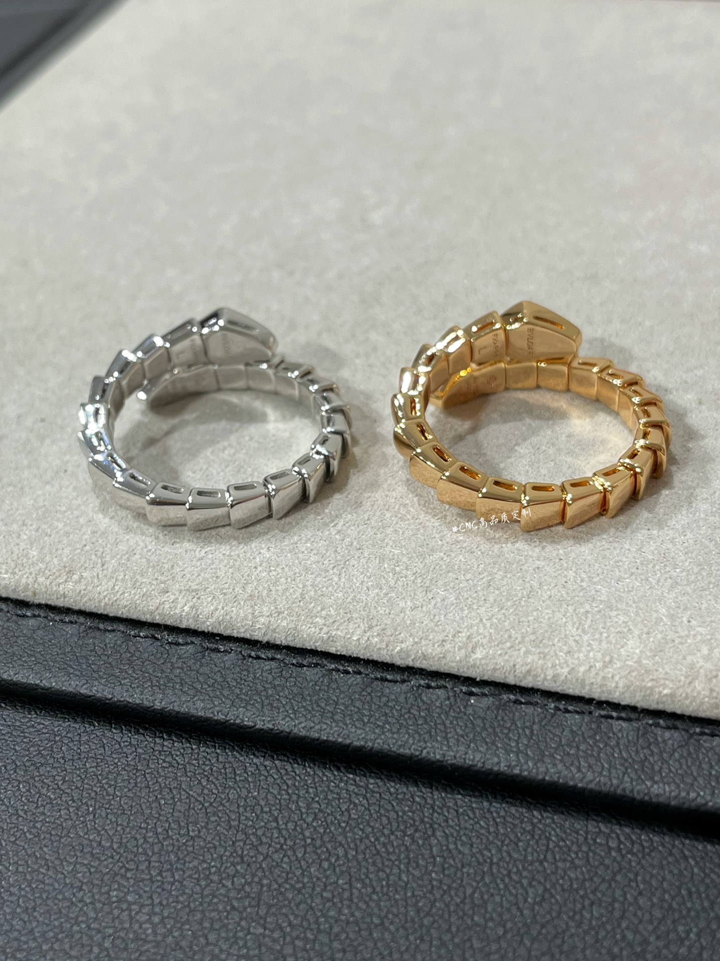 Bvlgari Diamond Head Serpenti Viper Ring - Original Replica Club