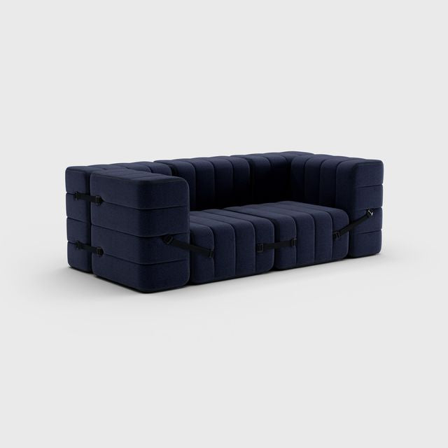Curt-Set 7 - e.g. Flexibele 2-zitter - Dama - Donkerblauw