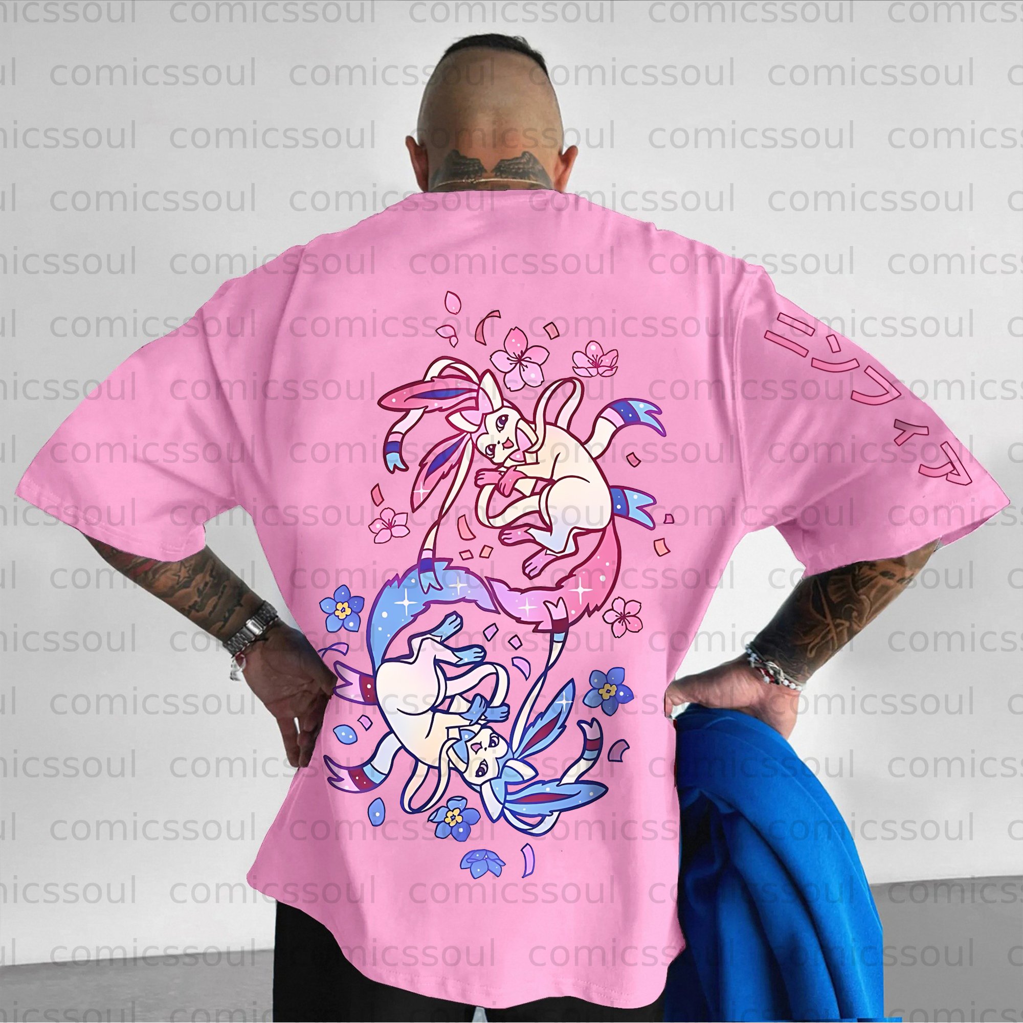 Unisex Anime Inspired Vintage T-Shirt