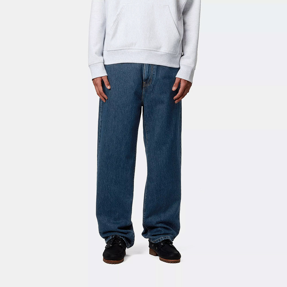 Carhartt WIP - Pantalon Aaron - Bleu Stone Washed