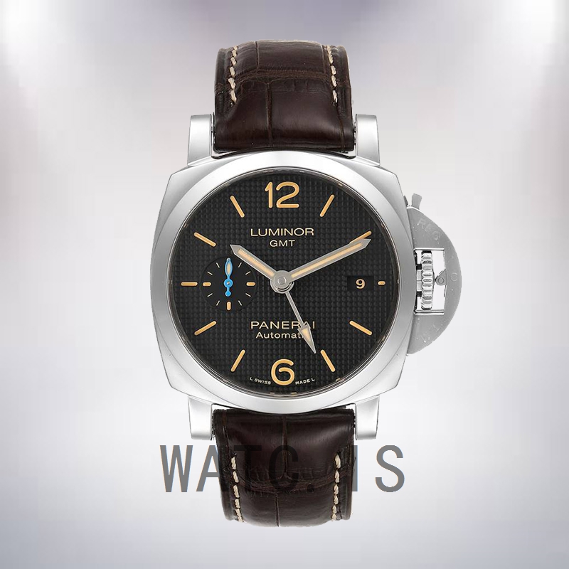 Panerai Luminor GMT PAM01535 44mm Men's Silver-tone