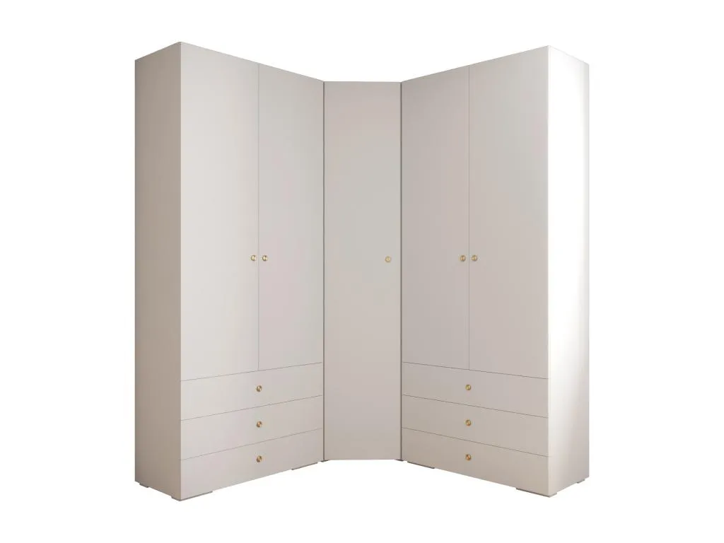 Nidovia armario con puertas batientes 236,7x182x47 cm. qgs3502710