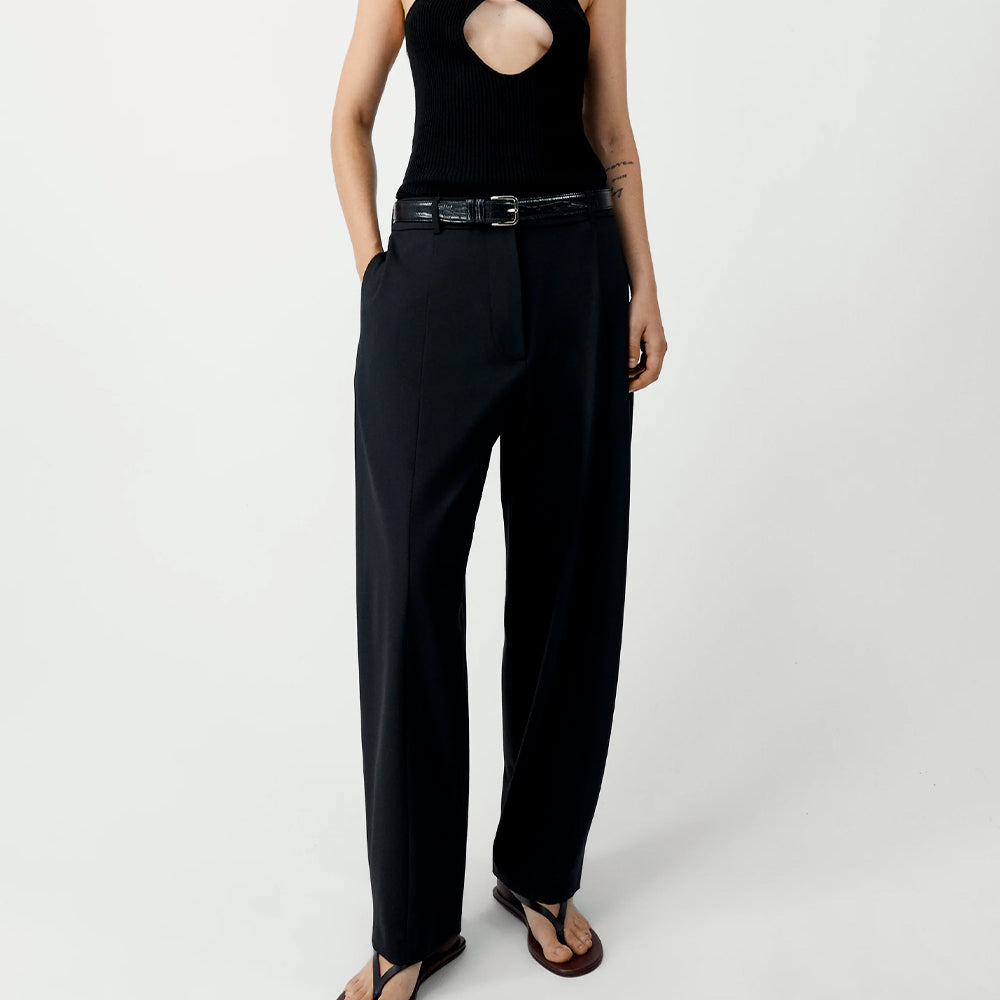 Cordera - Pantalon Barrel - Noir