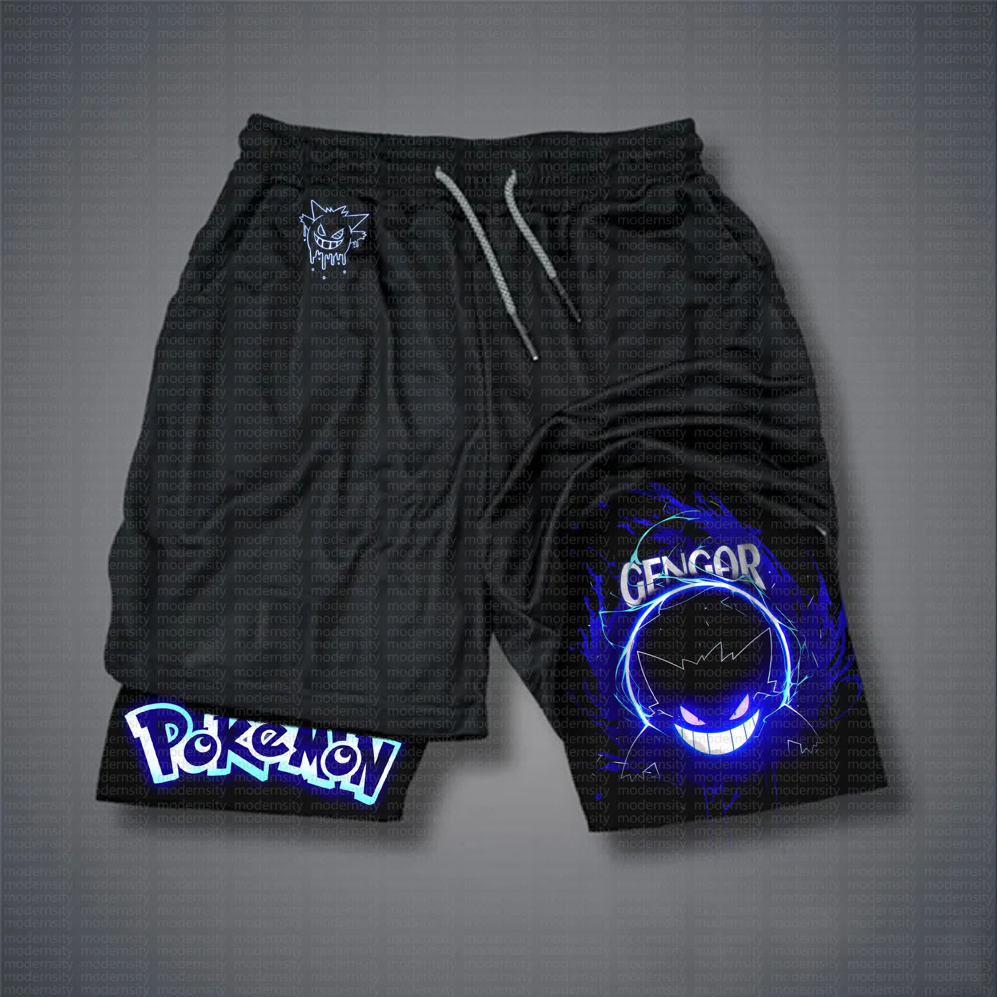 Unisex  “Comicssoul” Casual Anime Streetwear Shorts