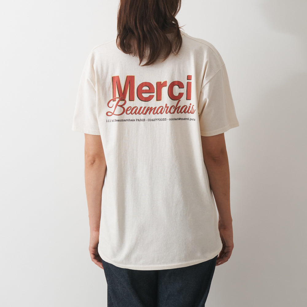 Merci - T-Shirt Beaumarchais - Ecru