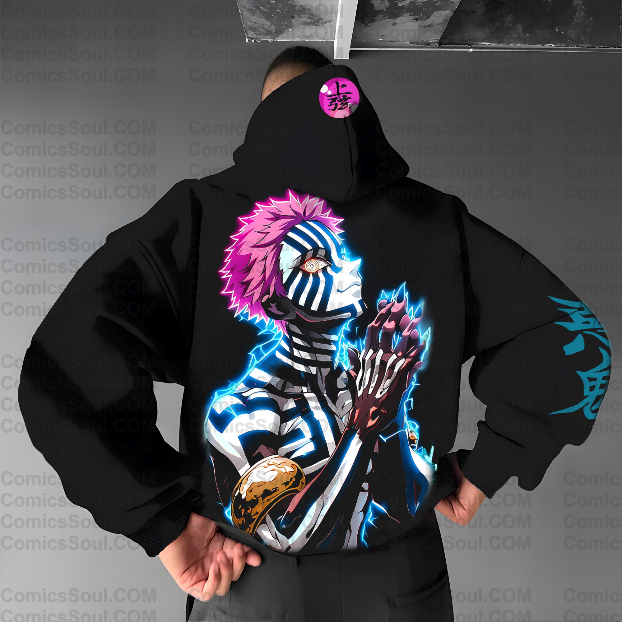 Unisex “ Comicssoul   ” Graphic Streetwear Vintage Hoodie