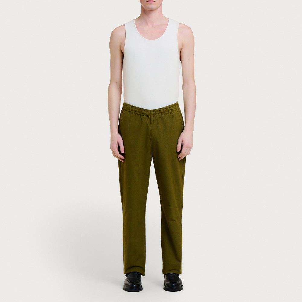 Homecore - Pantalon Maji Bio - Army Khaki