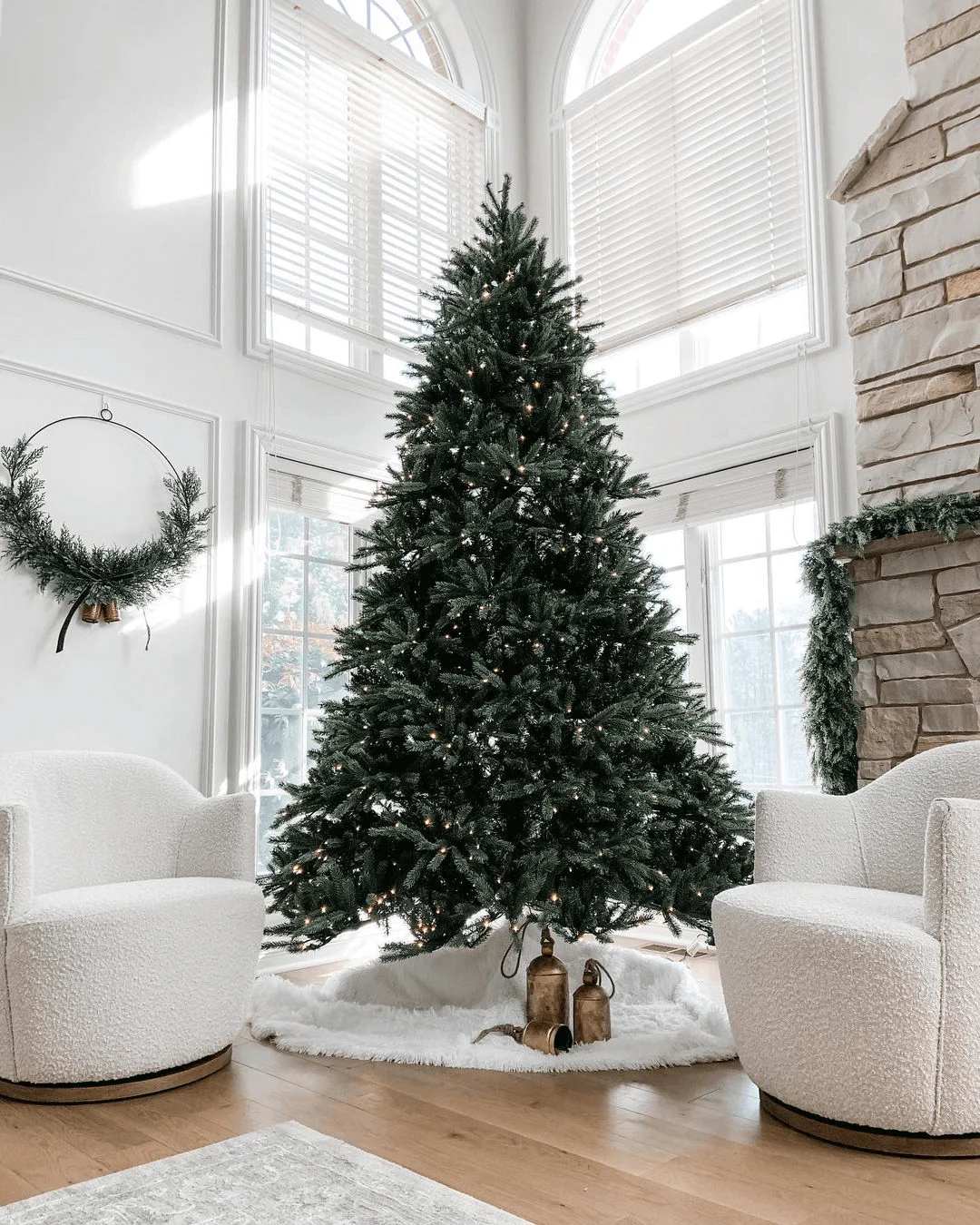 WAYFAIR 9' Tribeca Spruce Blue Artificial Christmas Tree Unlit