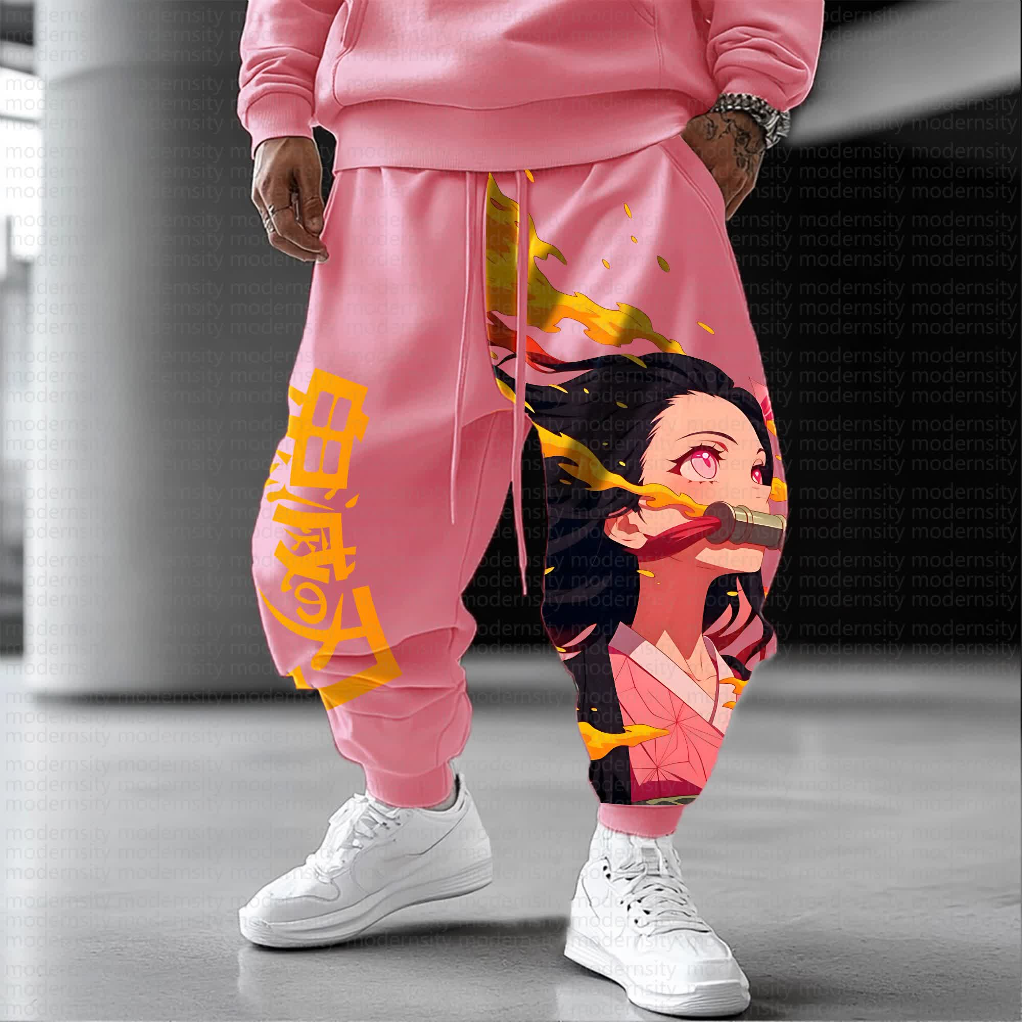 Unisex Anime Inspired Vintage Pants丨Comicssoul