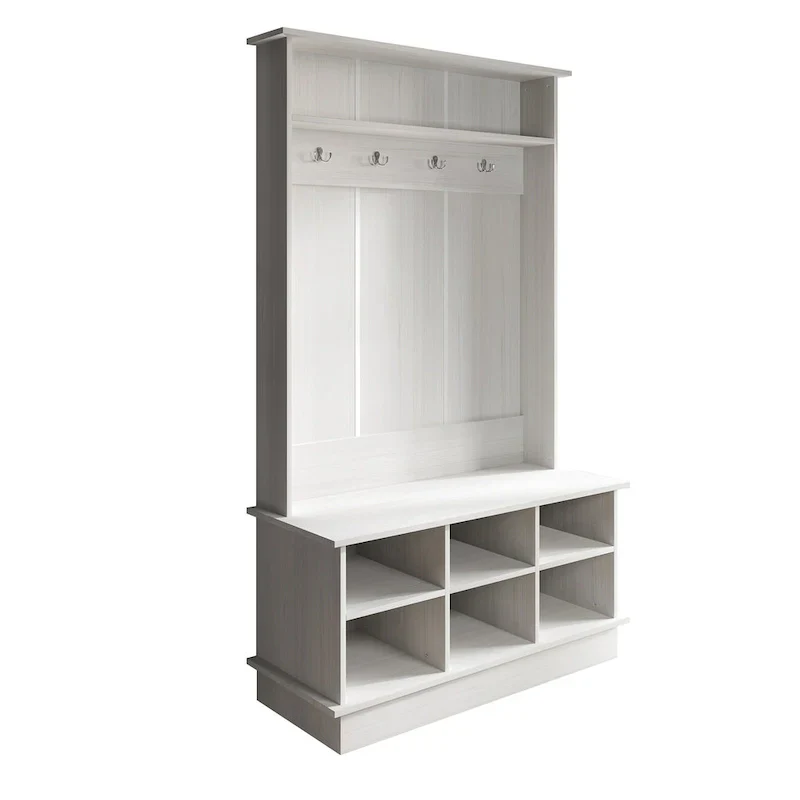 CraftPorch Contemporary Hall Tree with Storage Solutions