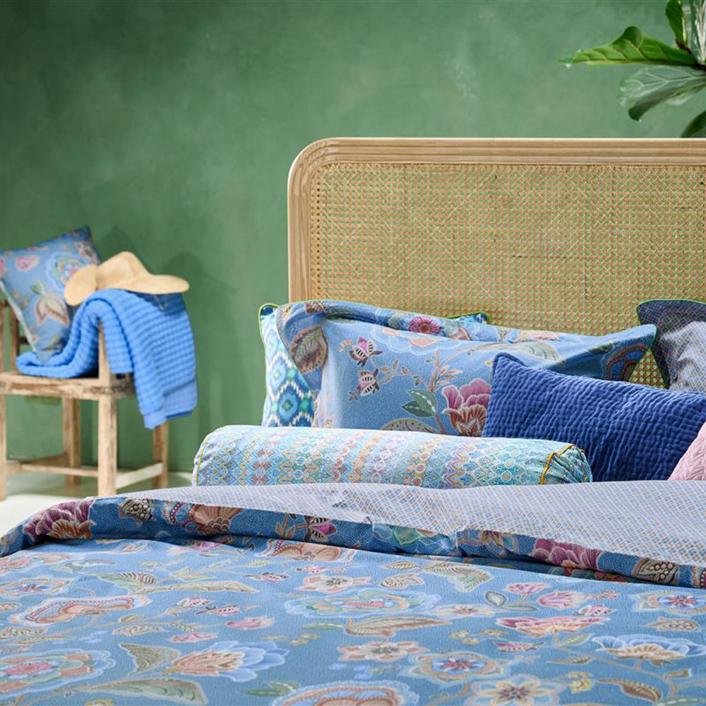 Pip Studio Matata Dekbedovertrek 240 x 200/220 cm - Blauw