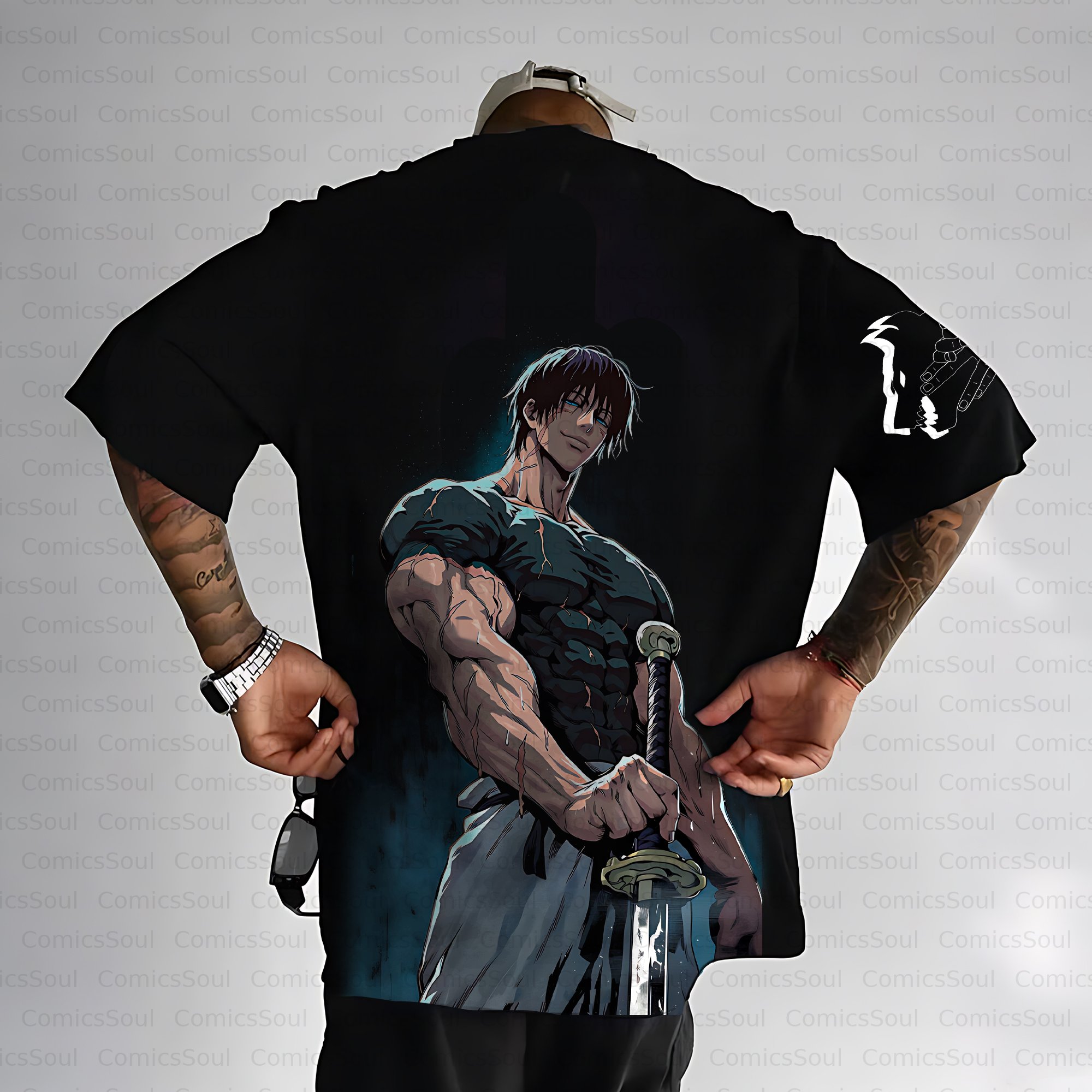 Unisex Anime Inspired Vintage T-Shirt
