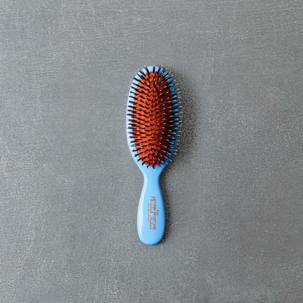 Brosse à cheveux bleue S - Mason Pearson